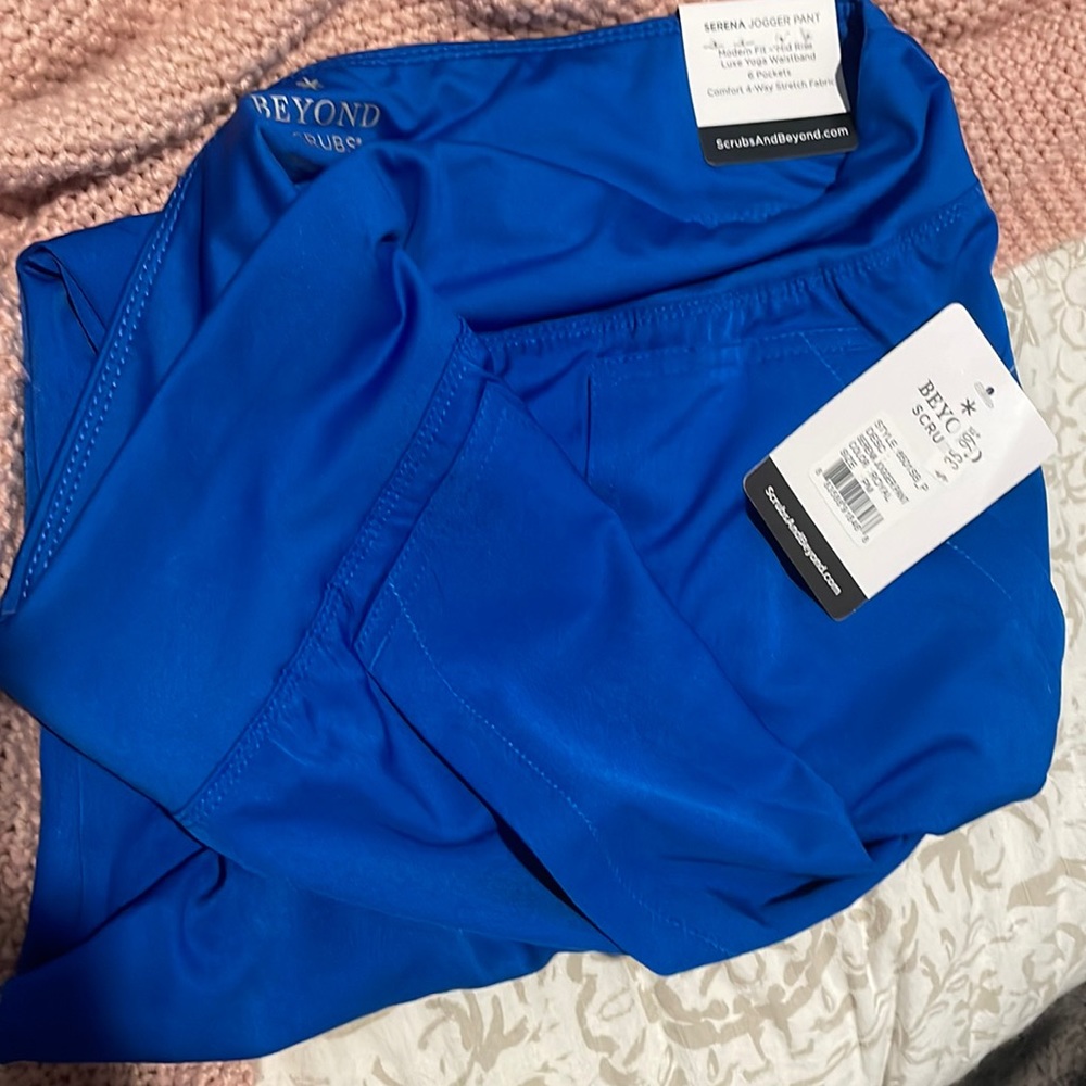 Royal Blue Serena Jogger Scrub Pants